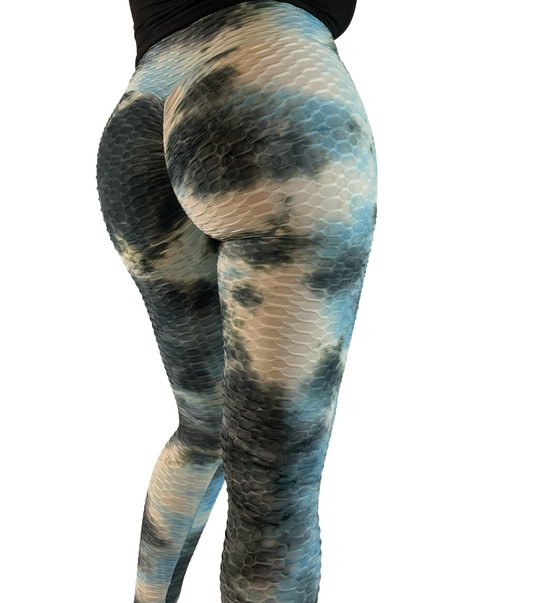 Scrunch Butt Leggings Tie Dye Leggings Workout Casual Yoga Leggings