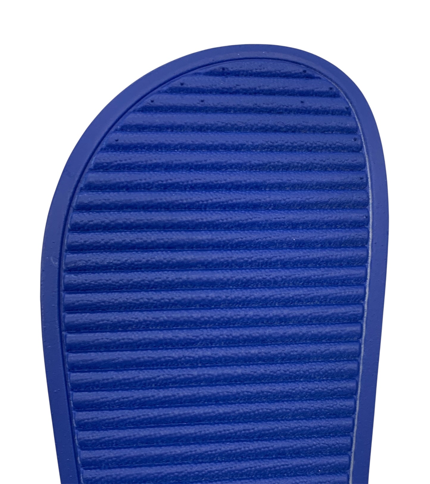 Royal Blue Bandana Slides - Comfy Paisley Print Slip-On Sandals