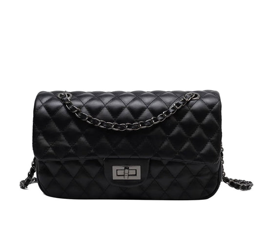 Quilted Chain Bag Shoulder Bag Crossbody Purse