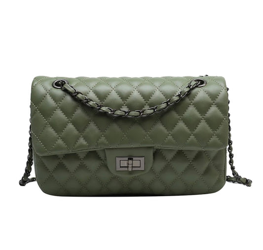 Quilted Chain Bag Shoulder Bag Crossbody Purse